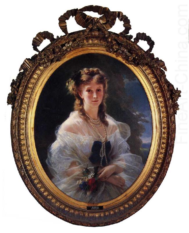 Franz Xaver Winterhalter Princess Sophie Troubetskoi, Duchess de Morny china oil painting image